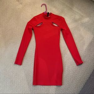 H&M Divided Cutout Bodycon Dress Size XXS